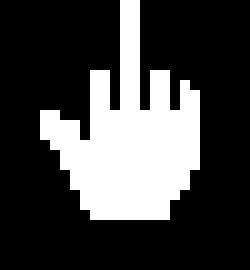 [76c01c] middle finger