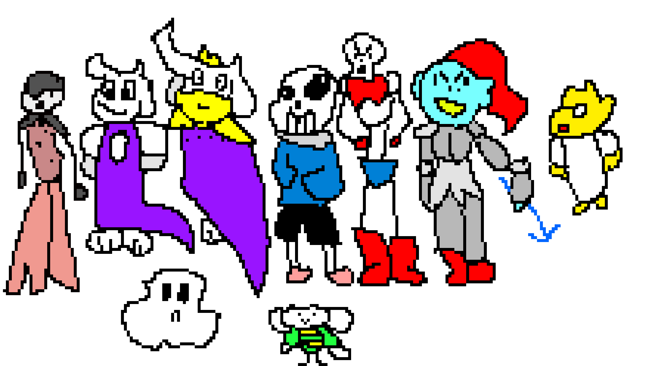 [9664c4] UnderFaked sprite sheet (monsters)