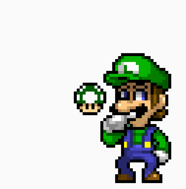 [9664c4] Luigi + Mushroom