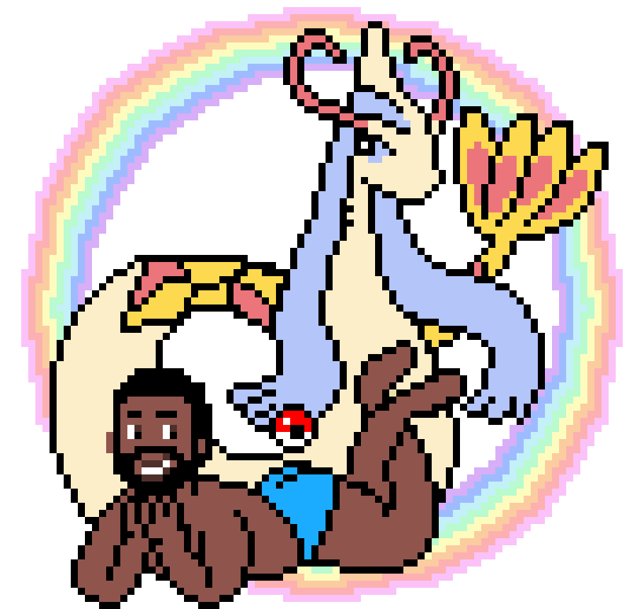 [e9e671] Kevan & Milotic (Shiny Rainbow)