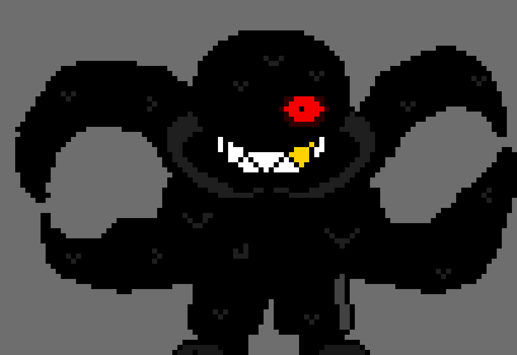 [9664c4] Nightmare!Fell Sans (updated the teeth)