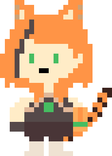 [625bc3] Tora Undertale Pixel Art