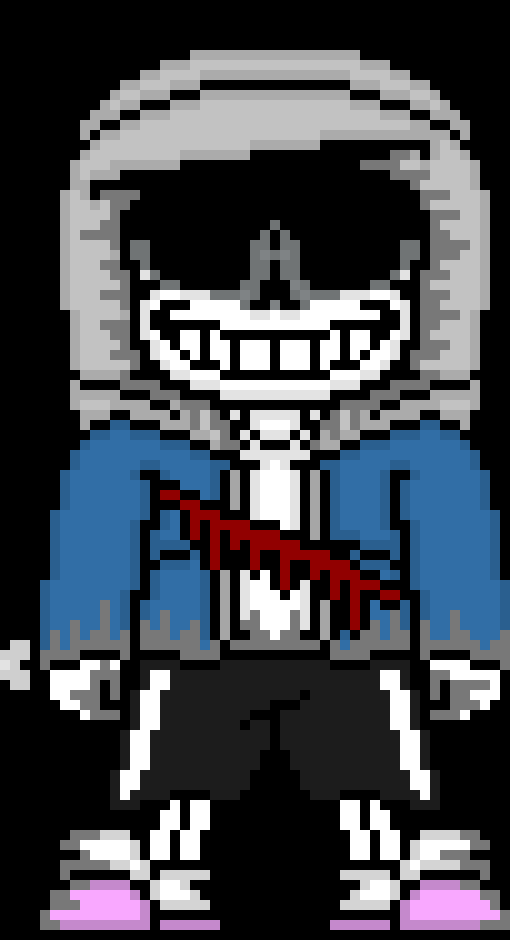 [e8cb42] *gets slashed* damn, y'know kid, just like you, I HAVE LV, meaning I HAVE MORE HP!