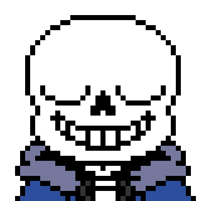 [b9de0d] *he starts to wake up* - UnderTale sans