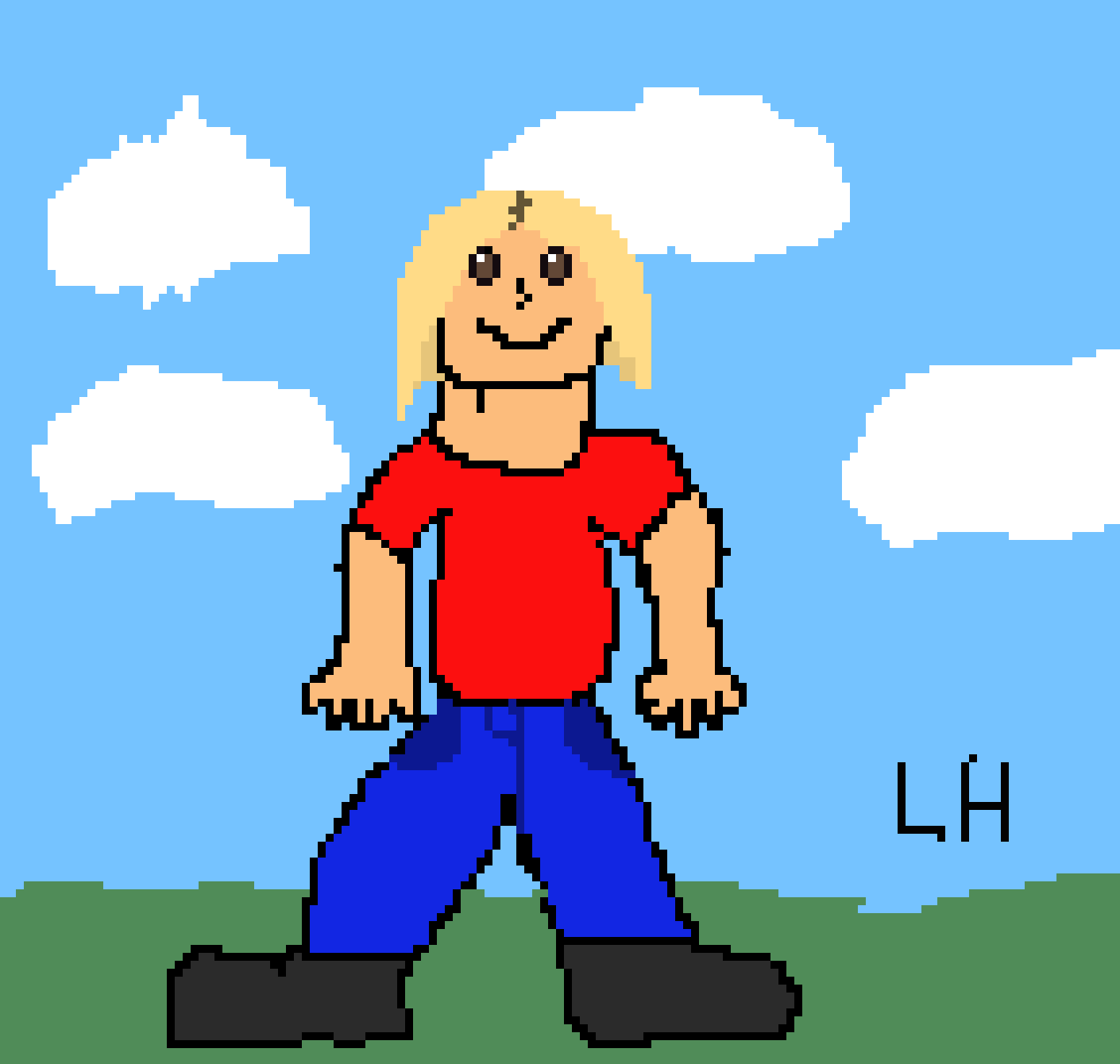 [c7561a] digital pixel portrait 