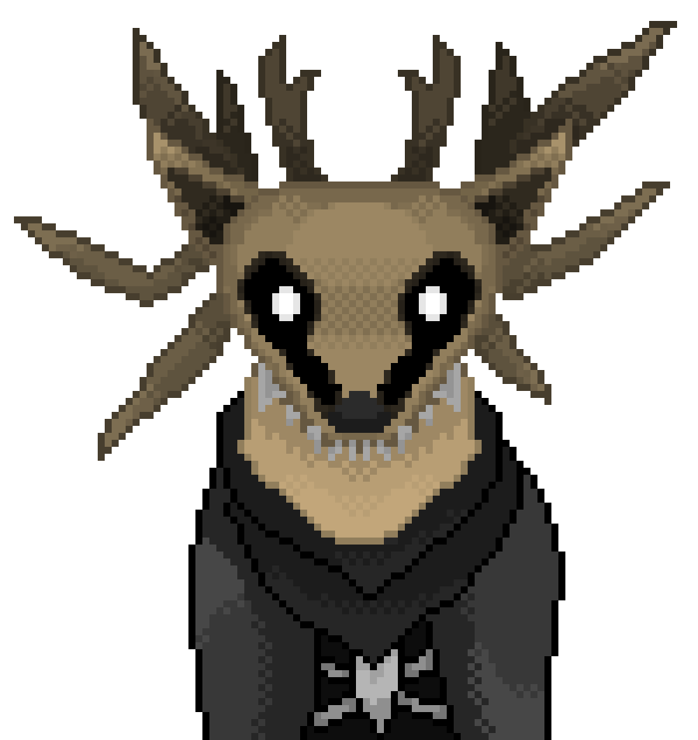 [a2471d] i think i might`ve been the first to make the deer boi on here, but who knows?