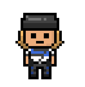 [8f24ee] danganronpa pixel sprite stryker