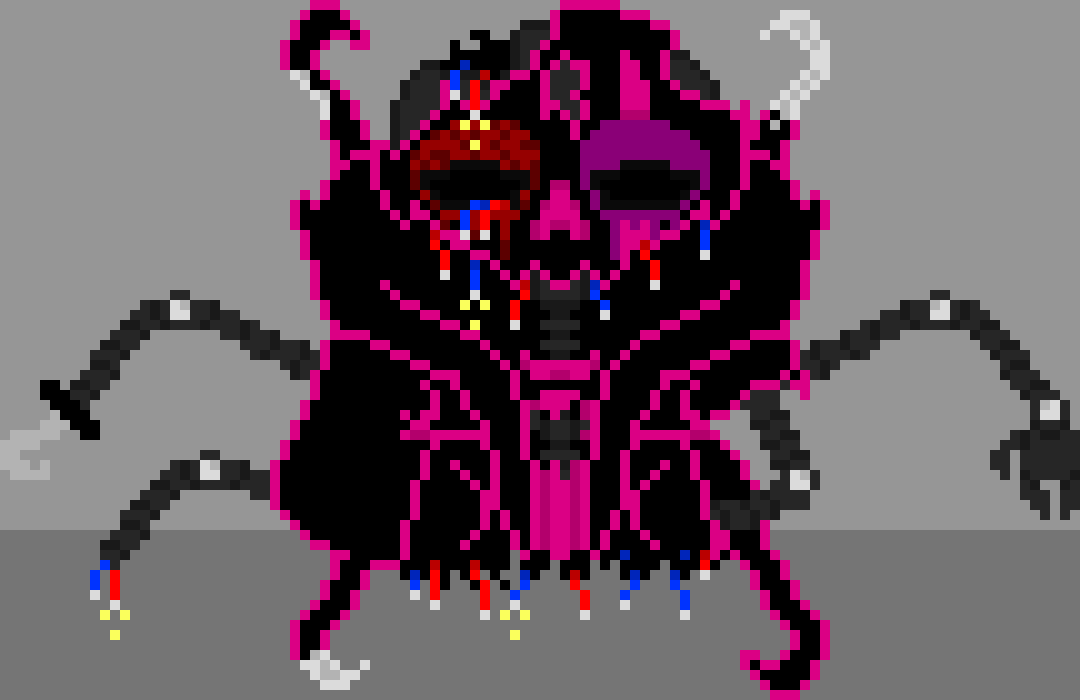 [56d547] *sparks come out of some of the wires causing the finger to twitch*