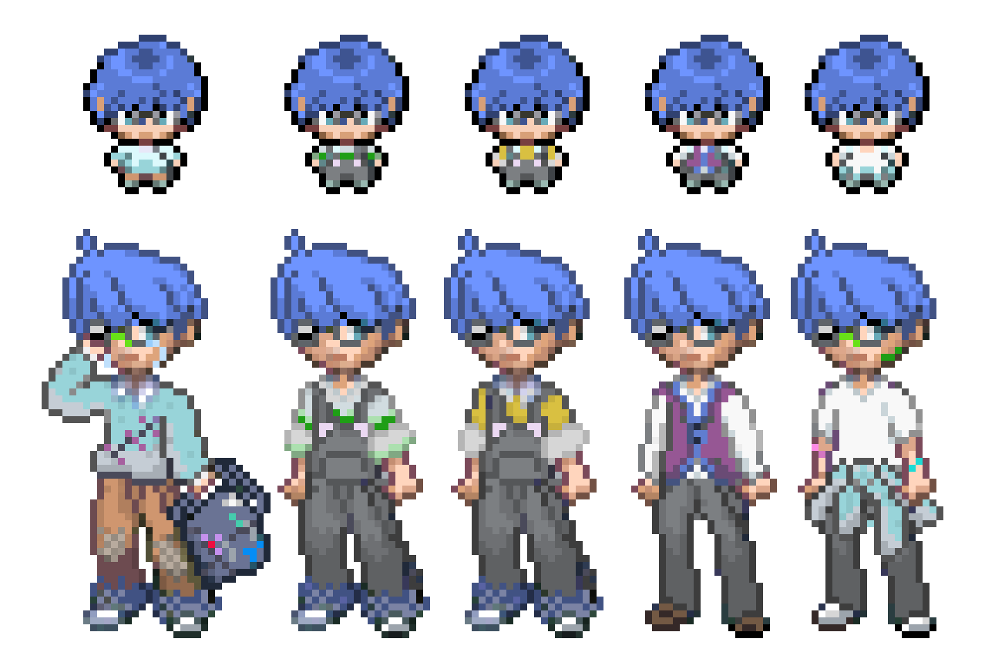 [316229] Warner new outfit options