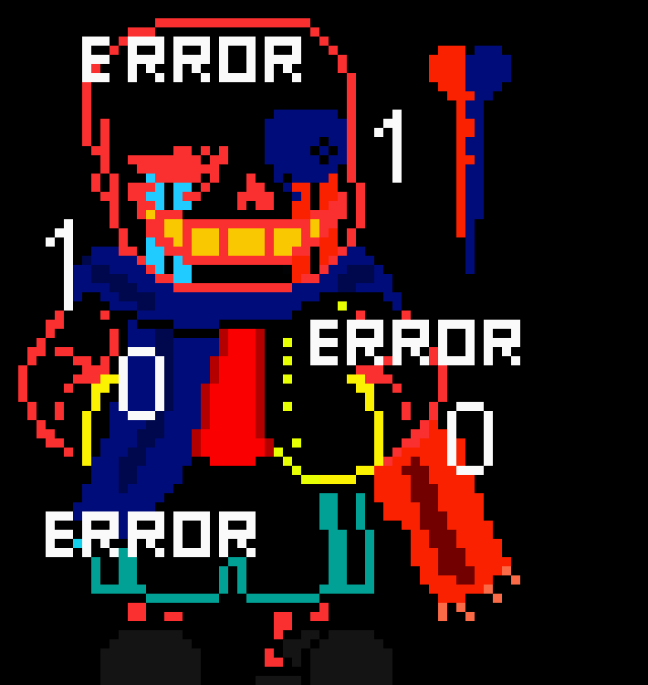 *turns around* oh its its you. heya heya sans