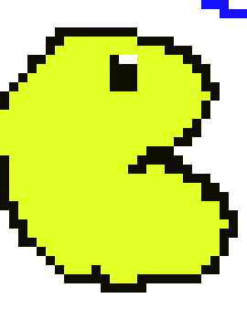 [b09347] pac man