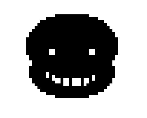 [9664c4] Creepy Sans Head.