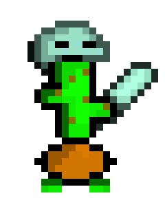 [6c6c8f] cactus with a sword
