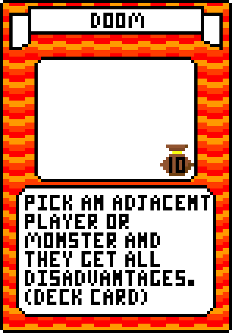 Fire Doom Card