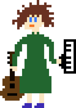 [5b351f] Side view muziekdocent