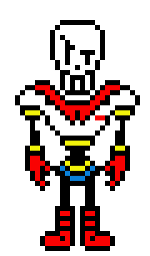 Undertale papyrus remake