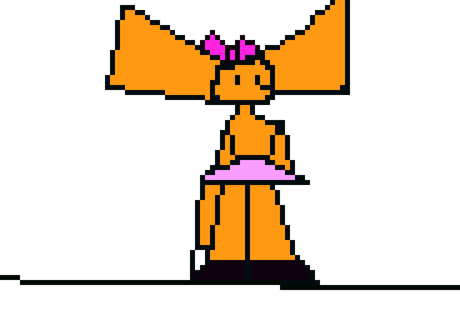 [e53e8e] fox in skirt :)