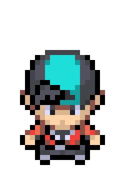 Aster- Main Character for pokemon comet and asteroid