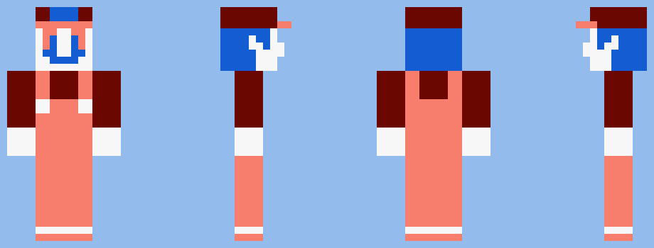 [ce1f24] Minecraft Grand Dad Skin