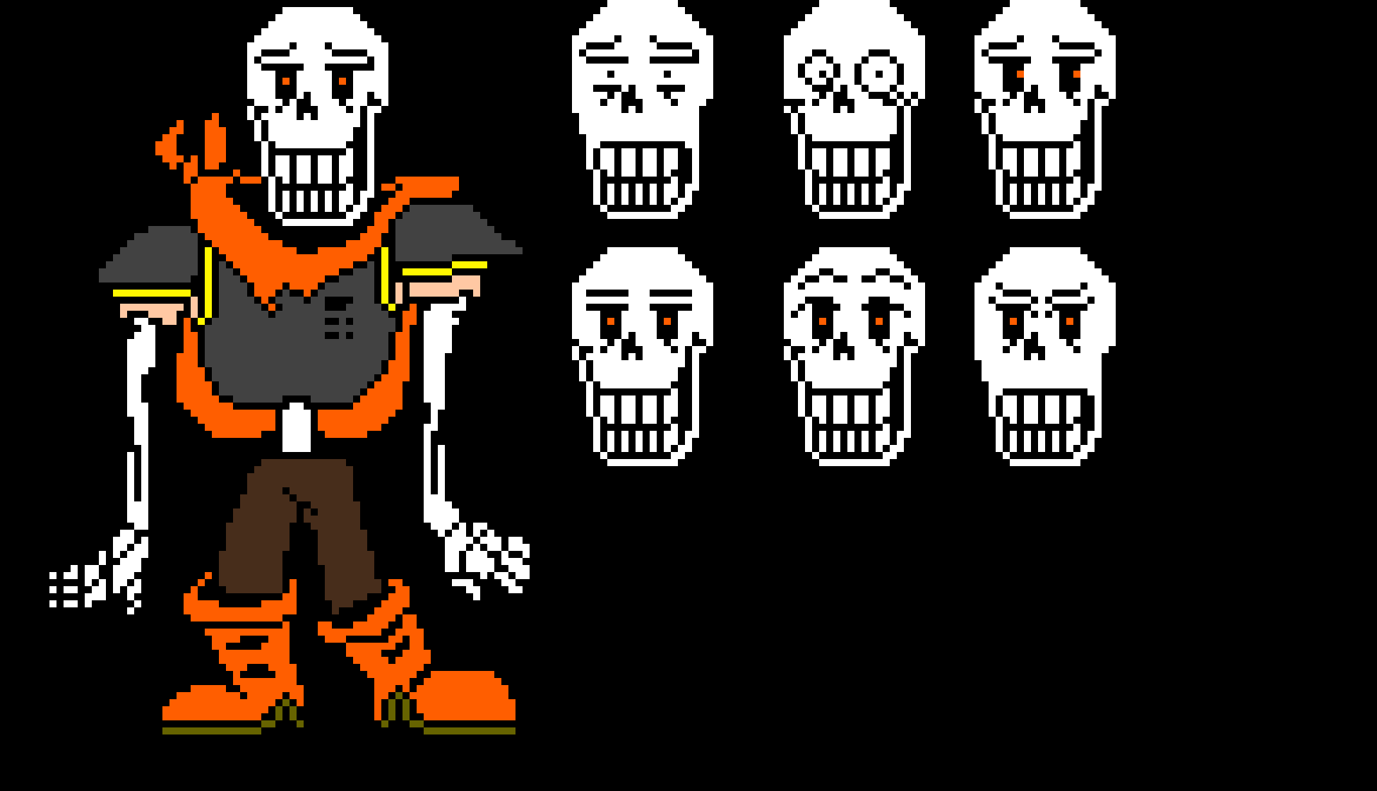 [fd77c1] reverseswap papyrus (based in canon underswap sans design