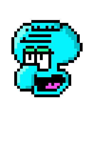 [9664c4] KawaiiSicle Squidward w/ Shading