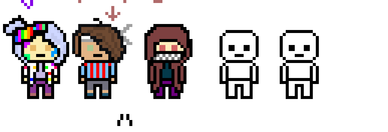 [5bb144] danganronpa pixel sprite base