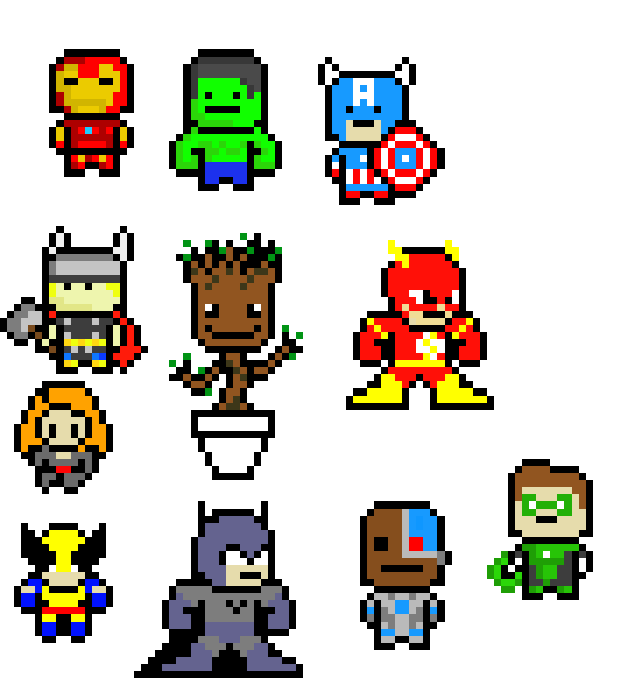 [9664c4] Superheroes