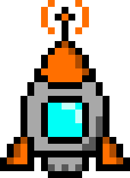 [d9efb3] better rocket (orange)