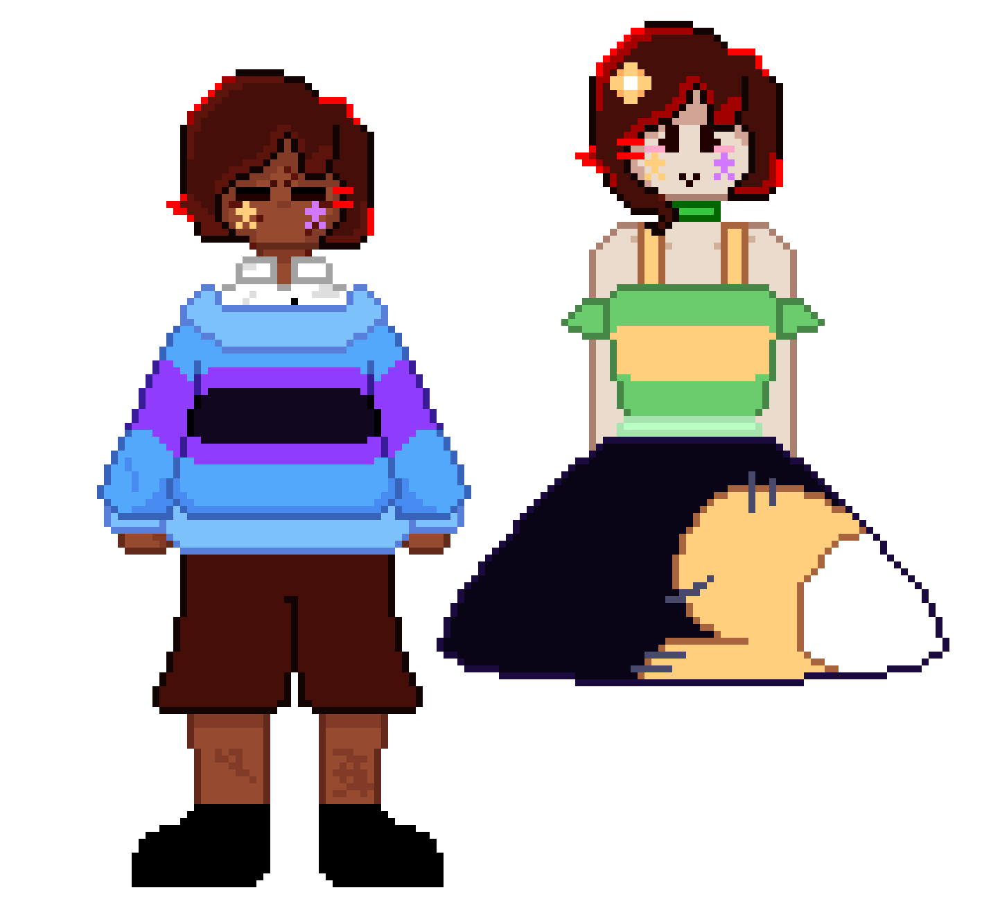 [96b1ce] Frisk and Chara