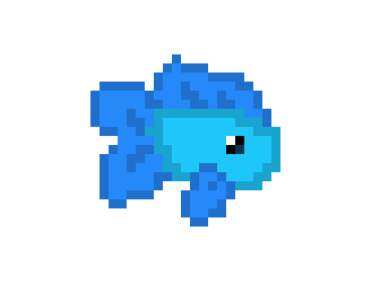 Blue Betta Fish