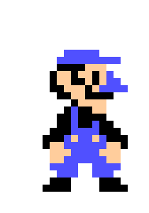 [f61d3a] SMB1 Waluigi
