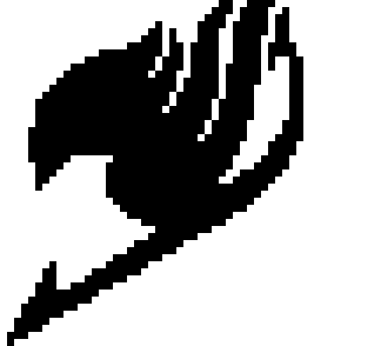 [9664c4] Fairy Tail Logo pixel art