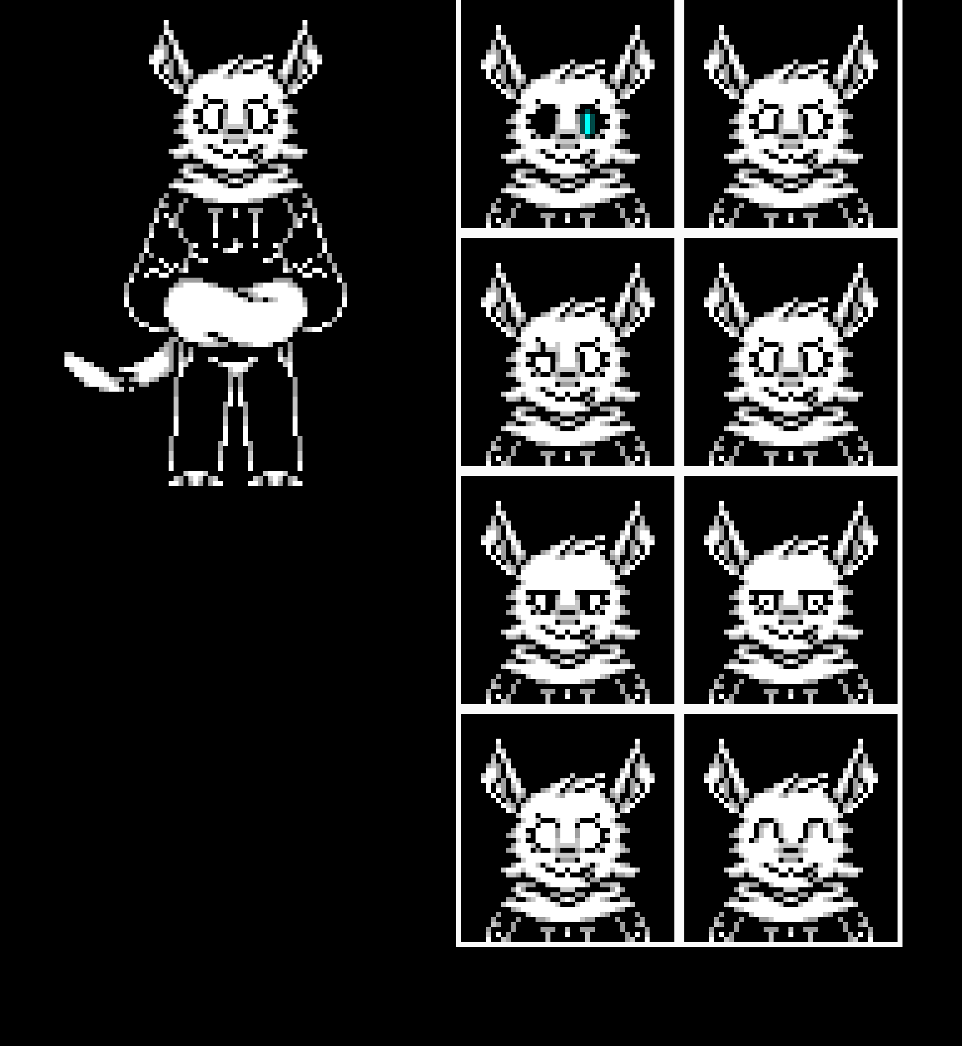 I made a sprite sheet! -Jordan