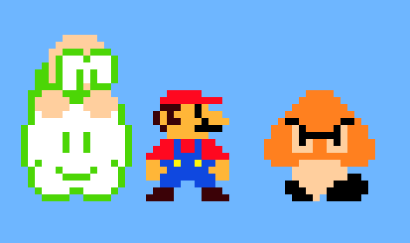 [9664c4] Mario 8-bit