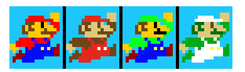 [479c3b] Old and new mario and luigi