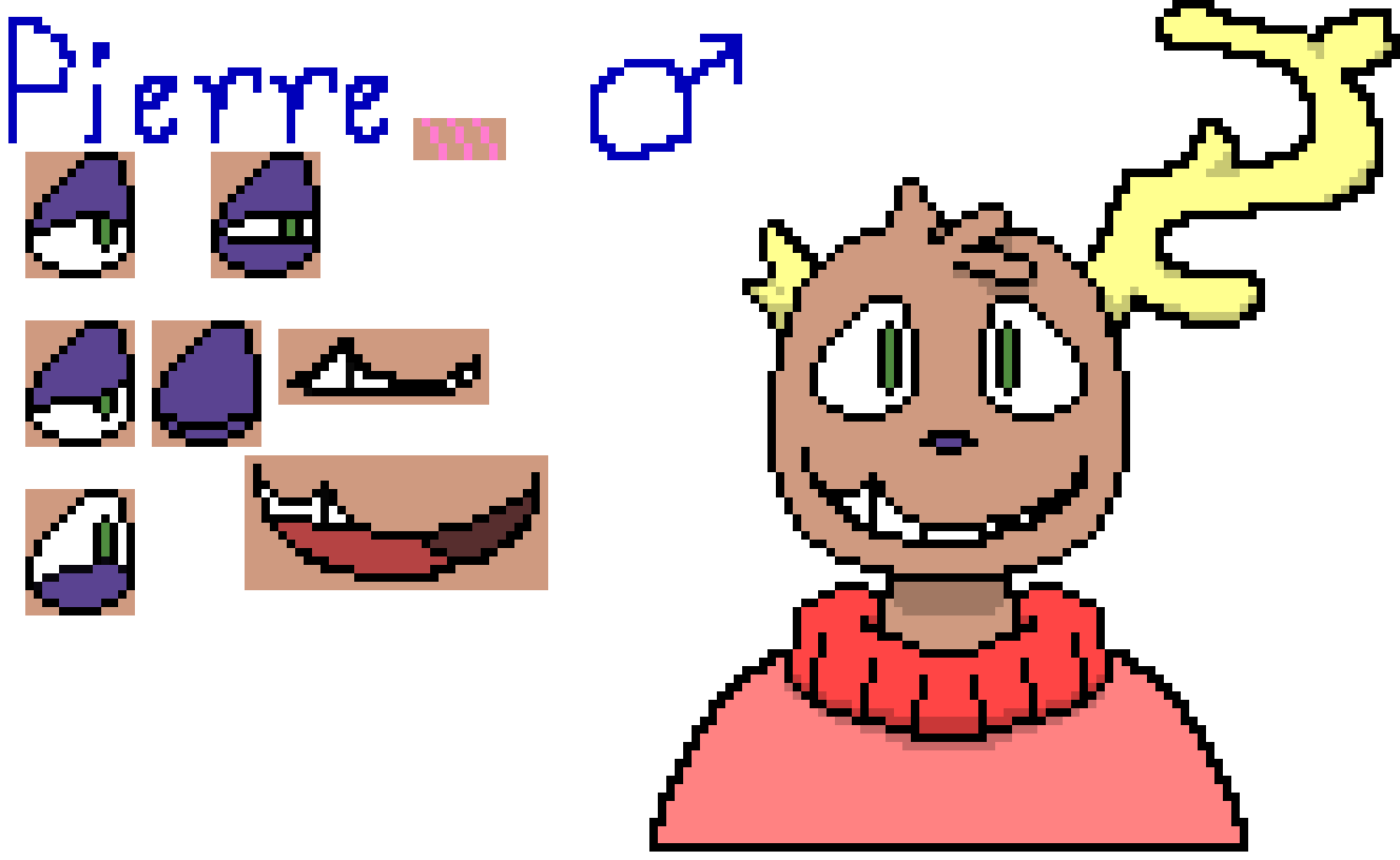 [9664c4] Undertale OC: Pierre ♂