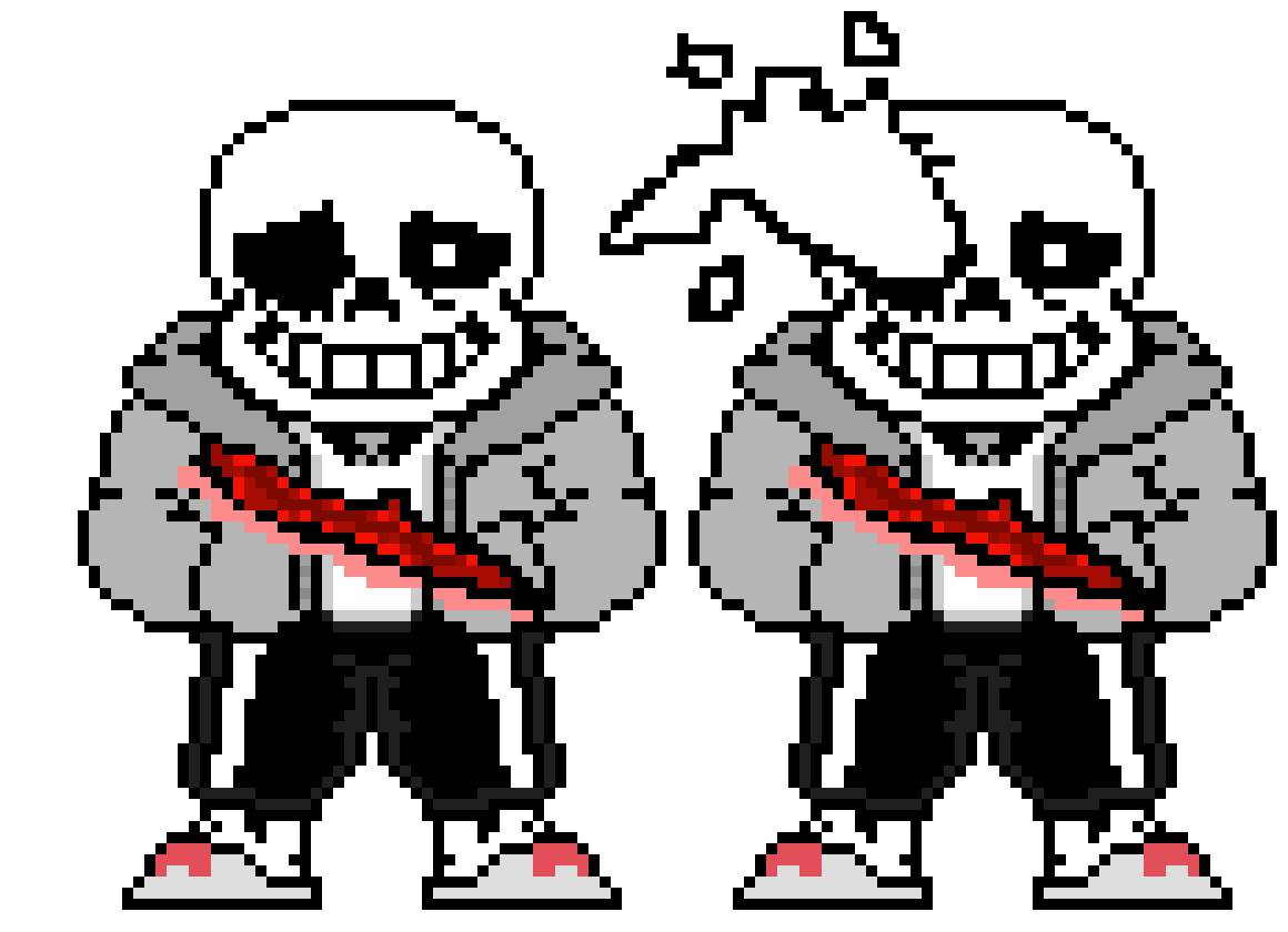 [9664c4] Geno! Sans ( With Glitch and Without )
