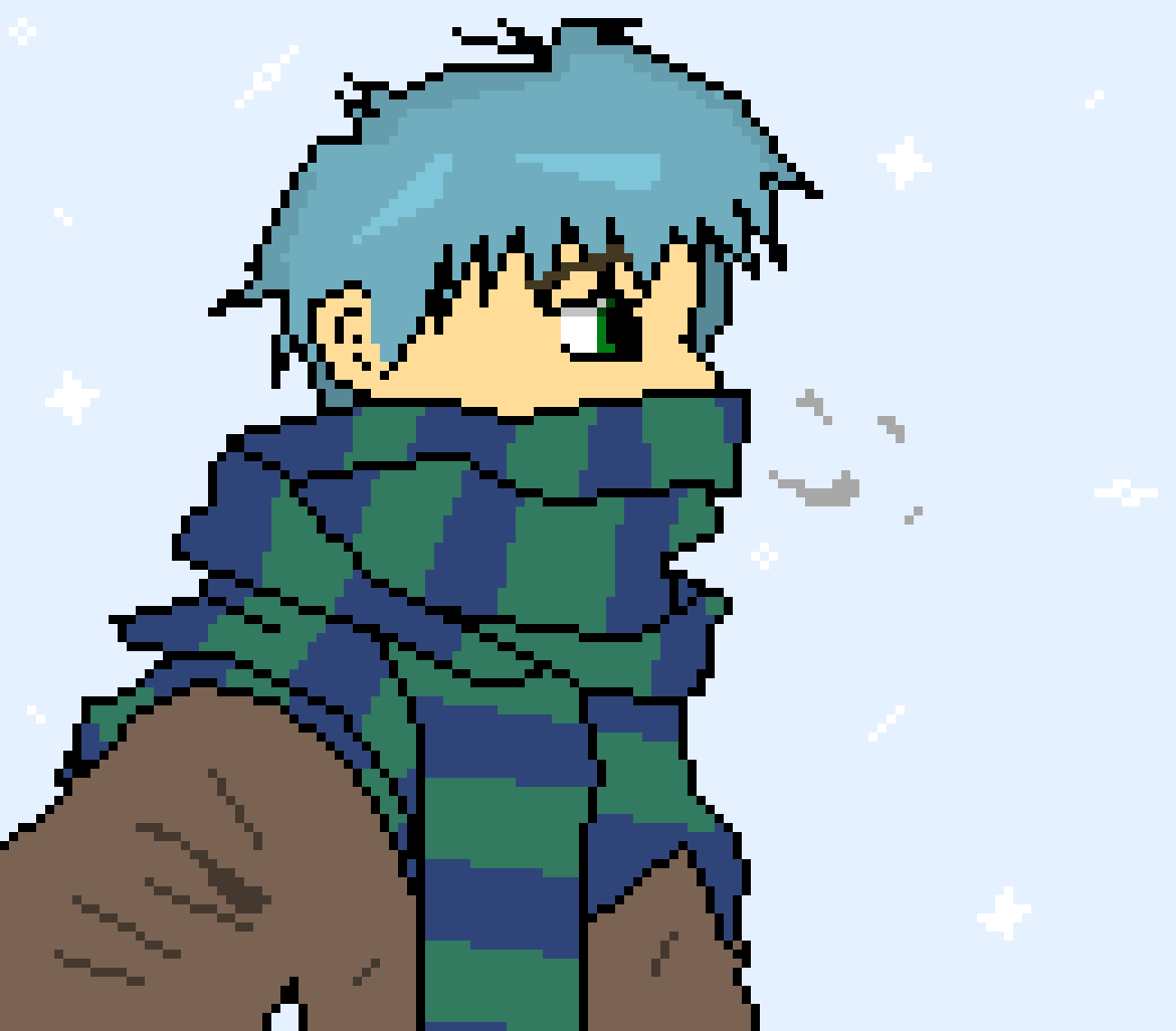 "-Commits create random snowy background cause I can and cause you can`t do anything to stop me... -Terrie