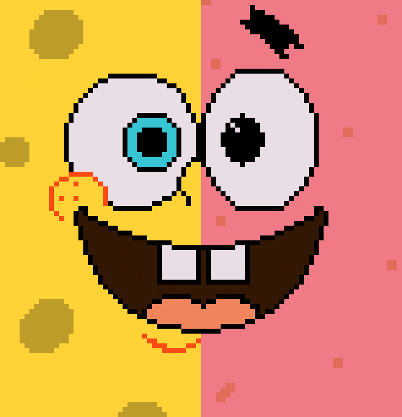 [3fafbe] Spongebob Patrick Blanket final