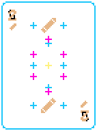 [a949bf] 2 of Swords Contrast
