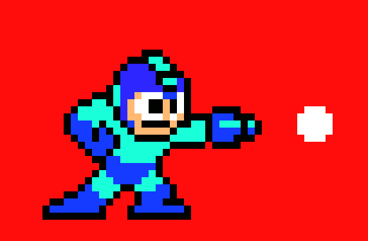 [9664c4] mega man shooting