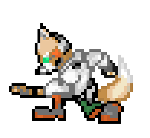 [9664c4] Fox McCloud Pixel Art