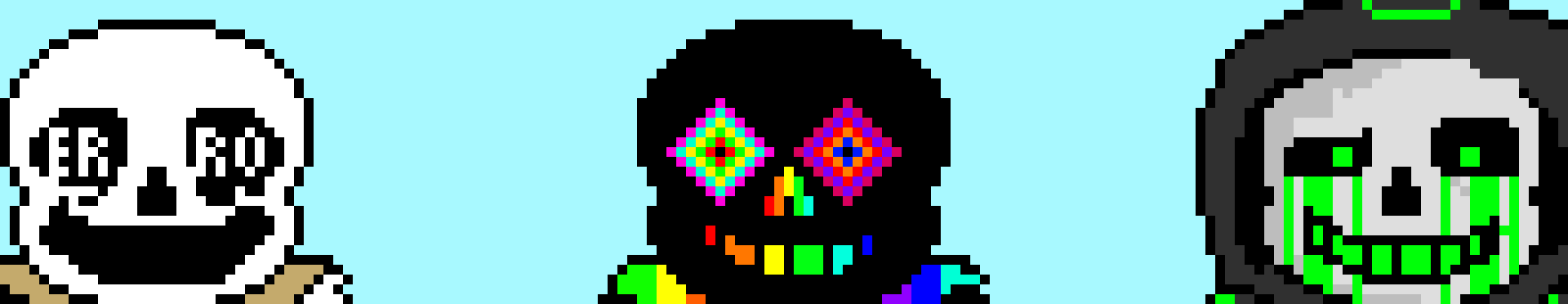 [026972] Glitch Time Trio but with my characters