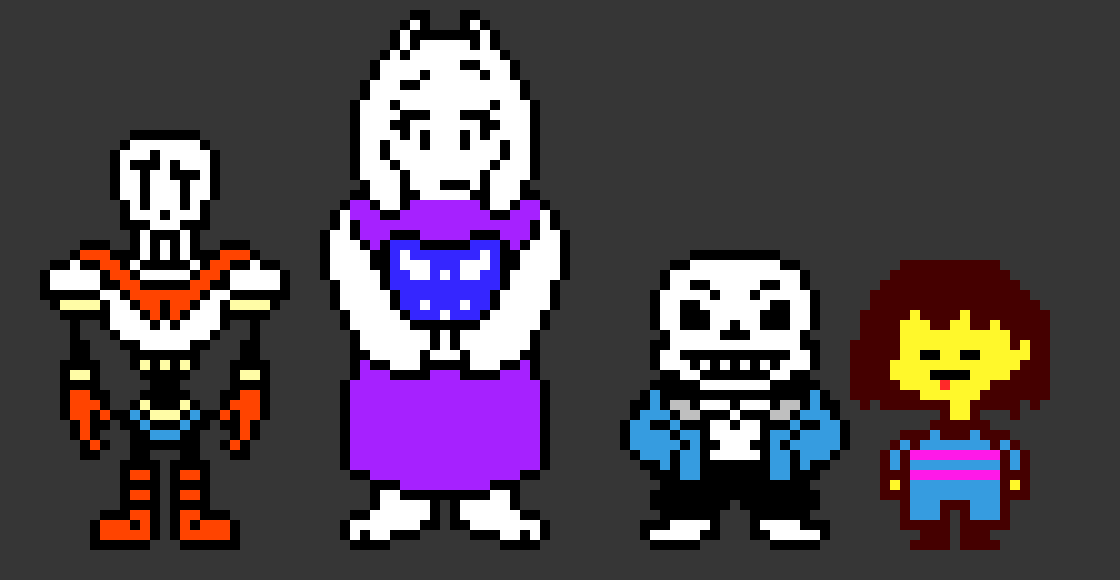 [9664c4] UnDeRtAlE ChArAcTeRs DERP!