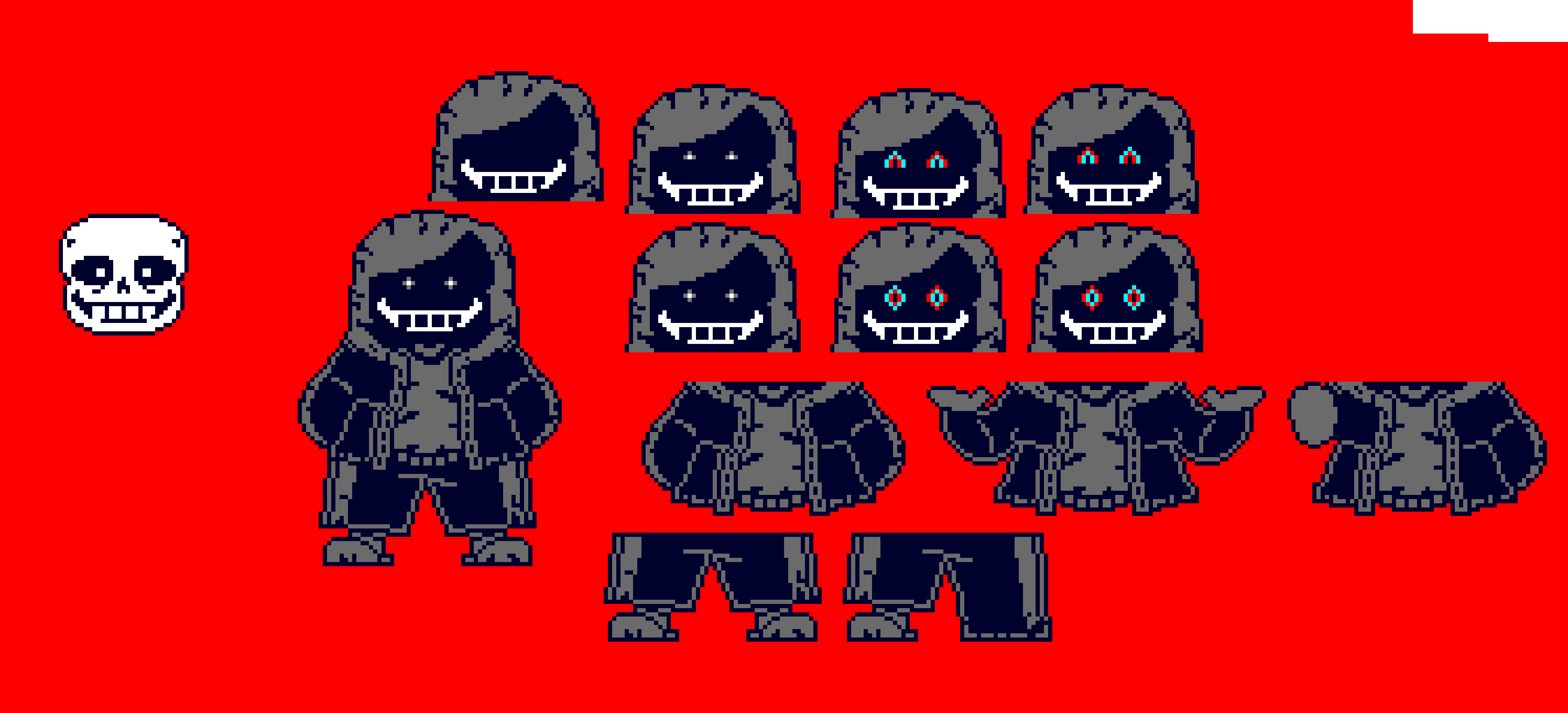 racist dustdust sprite sheet but better