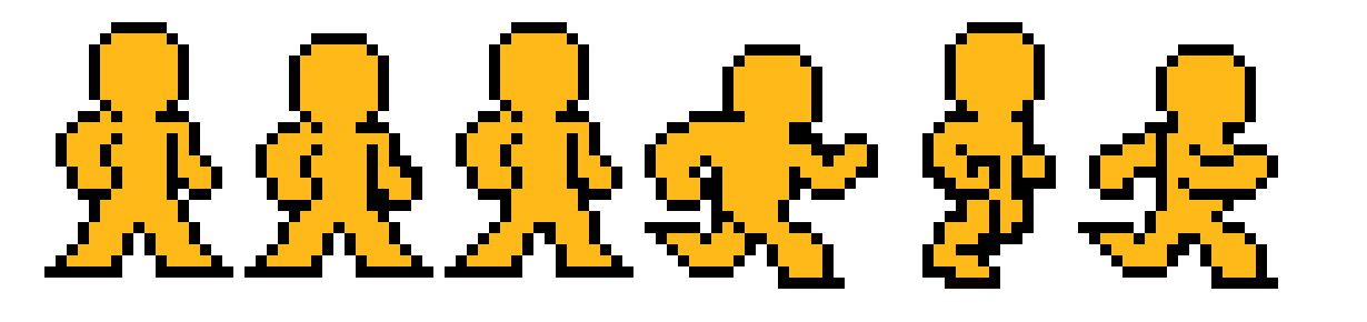 Pixel man