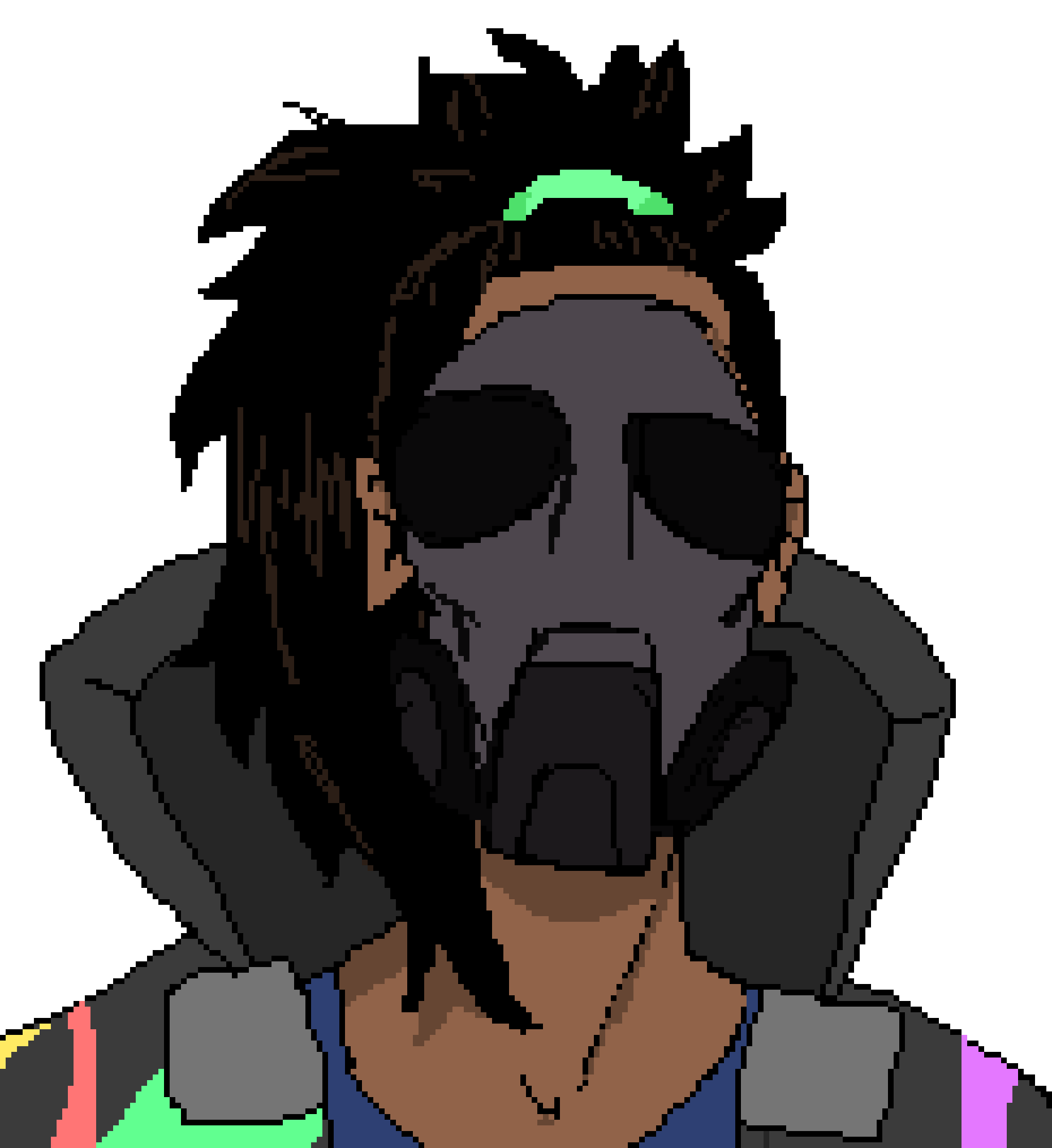 [c0b9c8] [[EKUS TURN]] *Maya has her back turned to eku*