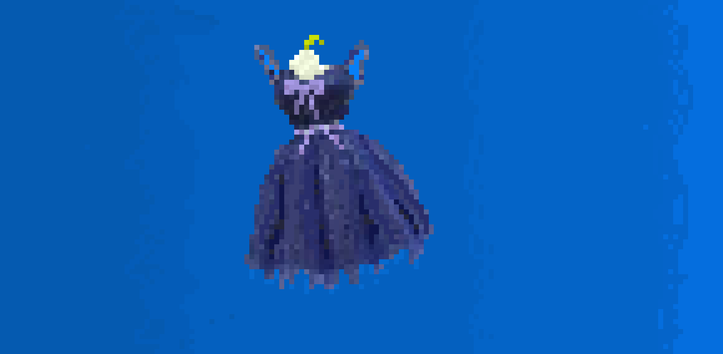 [58493c] Blue Dress
