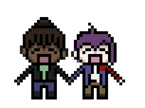 [12936e] danganronpa pixel sprite base