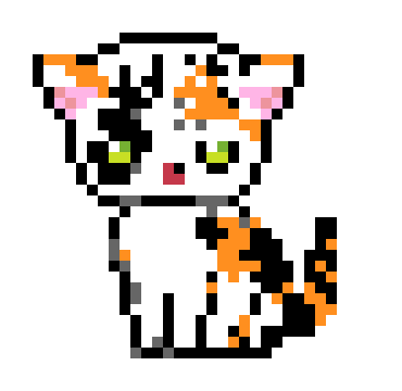 [9664c4] Pixel Cat